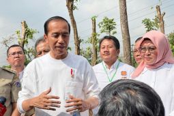 Jokowi tolak tanggapi kritik Megawati tentang Orde Baru
