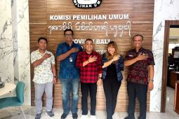 PLN siap pasok listrik andal di 12.712 titik TPS dan Kantor KPU Bali dukung Pemilu 2024