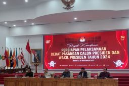 Debat perdana capres-cawapres digelar di Kantor KPU RI
