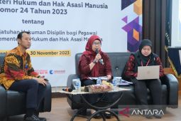 Kemenkumham Babel sosialisasikan Permenkumham tentang Tata Cara Penjatuhan Hukuman Disiplin bagi Pegawai
