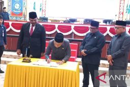 DPRD Babel Paripurna Pengesahan Propemperda dan RAPBD 2024