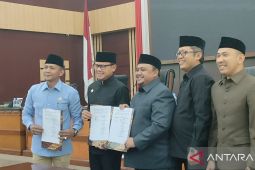 DPRD dan Pemkot Bogor setujui pembahasan 13 raperda pada tahun 2024