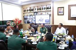 Kapolda Jambi terima kunjungan silaturahmi Danrem 042/Gapu