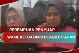 Kejari Bekasi tahan perempuan penyuap Wakil Ketua DPRD