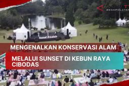 Keseruan berkumpul di Kebun Raya Cibodas