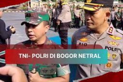 TNI-Polri di Bogor netral