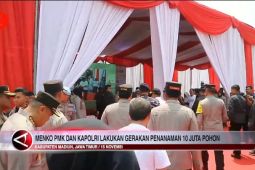 Menko PMK dan Kapolri lakukan gerakan penanaman 10 juta pohon