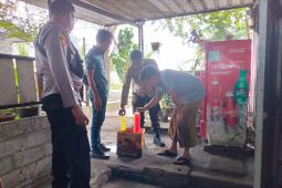 Polisi razia peredaran miras di Lombok Tengah jelang Pemilu 2024