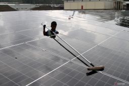 Peresmian 10.550 panel surya di Pasuruan