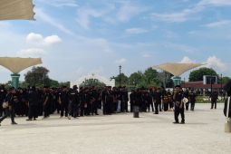 Pendekar Banten sambut kedatangan Prabowo di Tanah Jawara