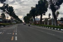 Hujan abu vulkanik guyur sejumlah wilayah di sekitar Agam pascaerupsi Gunung Marapi