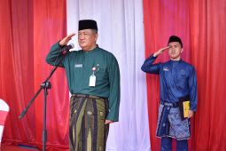 Sekda Ridwan pimpin upacara peringatan Hari Guru Nasional dan HUT PGRI