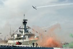 Hari Armada 2023, TNI AL peragakan kemampuan halau ancaman drone