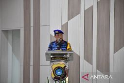 Kapolda Babel sampaikan pesan Kapolri di perayaan syukuran HUT Ke-73 Polairud