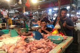 Harga pangan di Kota Pontianak terpantau stabil