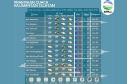 Kalsel waspada potensi hujan petir pada siang dan malam hari