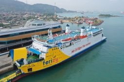 Pelayaran di Selat Sunda utara termasuk penyeberangan merak-bakauheni aman