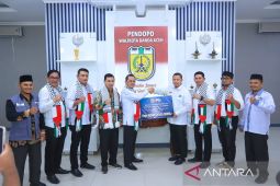 Pemkot Banda Aceh salurkan donasi Rp850 juta untuk Palestina
