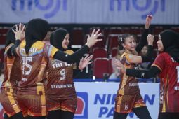 Putri TNI AU lolos ke Grand Final Livoli, Petrokimia buka peluang
