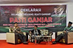 Masyarakat Kota Tebing Tinggi deklarasikan relawan Pasti Ganjar