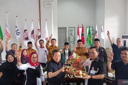 TPD Ganjar-Mahfud Jatim resmikan posko pemenangan di gedung bersejarah