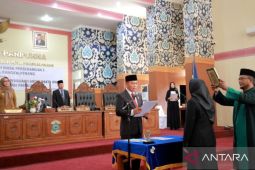Pj Wali Kota hadiri pengangkatan pengganti antar waktu anggota DPRD Kota Pangkalpinang