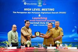 Tingkatkan pendapatan asli daerah, Wali Kota Sibolga bersama BI Sibolga luncurkan KKPD