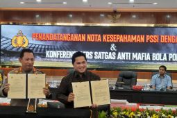 Polri-PSSI sepakat ciptakan sepak bola bersih dari kecurangan