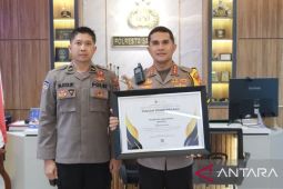 Polresta Samarinda raih penghargaan kinerja anggaran terbaik di Kaltim