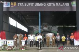 Jokowi resmikan tiga TPA sampah percontohan di Jawa Timur