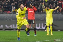 Villarreal amankan tiket 16 besar setelah menang di kandang Rennes