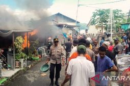 Kebakaran empat  rumah di Ambon timbulkan kerugian Rp1 miliar