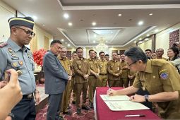 Sitaro resmi terima Piagam Peduli HAM dari Menkumham RI