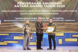 Penyerahan Anugerah ANTARA Jatim 2023