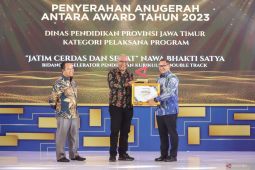 Penyerahan Anugerah ANTARA Jatim 2023