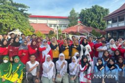 Siswa di Samarinda ramaikan  aksi bergizi dan getas