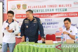 Kejati Maluku  lakukan penyuluhan anti korupsi kepada siswa SMA