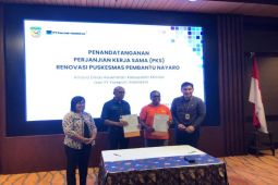 Pemkab Mimika-PTFI teken kerja sama merenovasi Pustu Kampung Nayaro