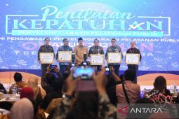 Kemenkumham raih kualitas tinggi pada kepatuhan penyelenggaraan pelayanan publik