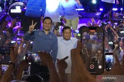 Prabowo saat kampanye di Blitar tegaskan KIM "klubnya Pak Jokowi"