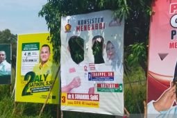 Bawaslu Belitung gelar patroli cegah perusakan APK Pemilu 2024