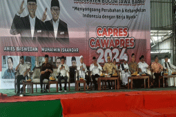 Bachtiar Chamsyah, Said Didu, Hendry Harmen dan Adhi Massardi bakar semangat warga Bogor menangkan AMIN