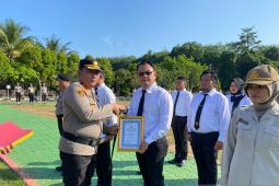 Kapolres Bangka Selatan beri penghargaan kepada personel berprestasi