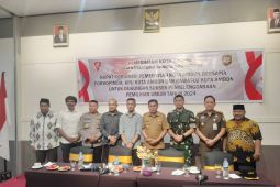 Kodim Ambon bentuk posko bantu pengamanan Pemilu 2024