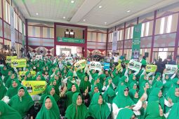 "Emak-emak" majelis taklim se-Kabupaten Bekasi sambut Muhaimin