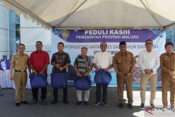 Pemprov Maluku salurkan 1.765 paket sembako gratis jelang Natal 2023