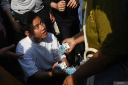Kampanye bagi-bagi susu Gibran di Jakarta Utara diduga libatkan anak-anak