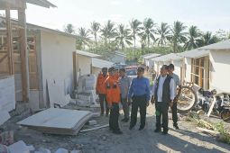 Kalaksa BPBD tinjau hunian tetap korban tanah gerak di Blitar