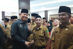 Sekda Langkat lantik ratusan pejabat