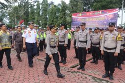 Polres Langkat gelar apel pasukan Operasi Lilin Toba